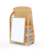 Copernicus W-B-TE-T1 Birch Teaching Easel - Clear Tubs