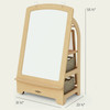 Copernicus W-B-TE Seoras Birch Teaching Easel