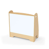 Copernicus W-B-5SB-K1 Seoras 5-Shelf Book Display - Whiteboard Back Premium Model - Cutout Kickplate