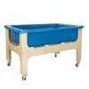 Blue Deluxe Sand & Water Table with Lid - Wood Designs WD11865BL