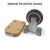 **Optional** Tilt and Go Casters
**Sold Separately**