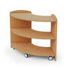 Copernicus W-B-2C90 Seoras 2-Level 90 Degree Curved Corner Shelf
**Optional Casters Sold Separately**