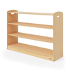 Copernicus Seoras 3-Level Shelf - Open Back - Solid Kickplate