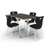 CEF ESTO-CAFE-3048-HPL Cafe Table with High Pressure Laminate and Foundational Edge
**Chairs Not Included**