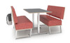 CEF ESTO-CAFE-3048-FNX ESTO Cafe Table with FENIX Top
**Benches Not Included**