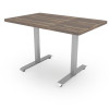 CEF ESTO-CAFE-3048-BB ESTO Cafe Table with Butcher Block Top - Walnut Top