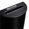 Safco 9940BL Half-Round Receptacle