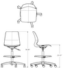 Smith System SC84 Agree Adjustable Stool