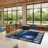 Environmental of Joy Carpets 2207 Peaceful Planet Rectangle
**Props Not Included**