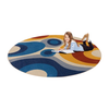 Lifestyle of Joy Carpets 2211 Warm Embrace Round