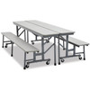 Alumni QS-CD-CBT-96 Quick Ship Convertible Bench Table
**Sold Individually**
