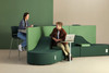 Environmental of KI CL1W Clamber One-Tier Wave Seat — Fully Upholstered
**Additional Furniture Sold Separately**