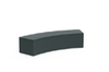 KI CL1VNU Clamber One-Tier 45-degree Inside Curve Seat — Fully Upholstered