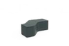 KI CL1SLL Clamber One-Tier S-Curve Seat — Laminate Top - Left