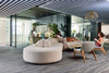 Environmental of KI CAL4W Cascha Wood 4-Leg Lounge Chair
**Props Not Included / Additional Furniture Sold Separately**