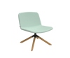KI CAL4K Cascha Wood Swivel Lounge Chair 