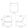 KI CALRW Cascha Rocker Lounge Chair