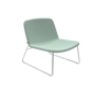KI CALSL Cascha Sled Base Lounge Chair