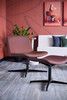 Environmental of KI CALSG Cascha Metal Swivel Lounge Chair with Ottoman
**Ottoman Sold Separately**