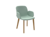 KI CAG4W Cascha Wood 4-Leg Guest Chair - With Arms
**Arms Sold Separately**
