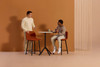 KI Cascha Wood 4-Leg Stool
**Stools Sold Individually / Additional Furniture Not Included**