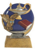 Massillon Plaque Co. 533MGX Academic Activity Award - Lamp of Knowledge
