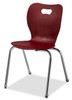 Alumni C-SM Smooth Polypropylene 4-Leg Chair
