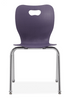 Alumni C-SM Smooth Polypropylene 4-Leg Chair