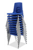Alumni C-CLASS-4LEG1 Classic Polypropylene 4-Leg Chair