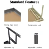 Barricks 110 Series Rectangle Folding Table