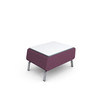 Paragon MOTIV 2.0 Soft Seating Single Straight Bench with Laminate Top - MTV10BW18 / 19"H
