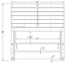 Whitney Brothers WB2737 outdoorED Learning Pavilion