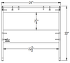 Whitney Brothers WB1290 Prepared Place Work Table