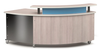 Russwood Curved Rover Desk - w/ Acrylic Patron Ledge
**Acrylic Patron Ledge Sold Separately**