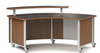 Russwood Curved Rover Desk w/ Patron Ledge
**Patron Ledge Sold Separately**