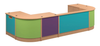 Russwood Palette Series Circulation Desk