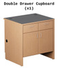 Double Drawer Cupboard