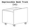 Depressible Book Truck