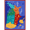 Joy Carpets 1869 States of the Nation Rectangle