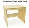 Whitney Brothers Prepared Place Work Table