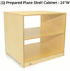 Whitney Brothers Prepared Place Shelf Cabinet - 24"W