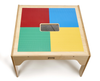 Jonti-Craft 5355JC Wood LEGO Square Storage Table