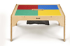 Jonti-Craft Wooden Kids DUPLO Square Storage Table