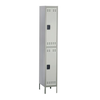 Safco 5523GR Double Tier Locker - Gray