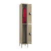 Safco 5523TN Double Tier Locker - Tan