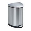 Safco Stainless Step-On Receptacle 9685SS - 4 Gallons