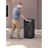 Environmental of Safco 9371BL Twist Waste Receptacle Closed Top 32 Gallon