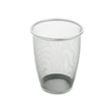 Safco Onyx Mesh Round Wastebasket Pack of 3 9717SL - 5 Gallons / Silver