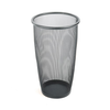 Safco Onyx Mesh Round Wastebasket Pack of 3 9718BL - 9 Gallons / Black