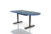 CEF High Pressure Laminate Collaboration Team Table w/ Optional Power
**Electrical Sold Separately**